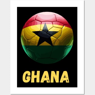 Ghana Flag Football Posters and Art